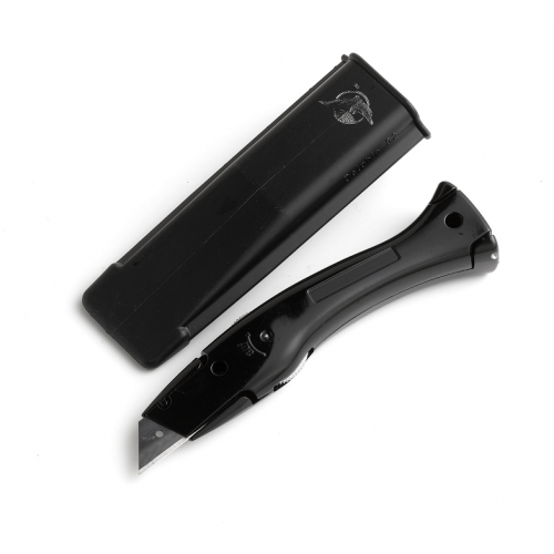 Janser Dolphin Black Trimming Knife With Holster Renew Flooring Tools