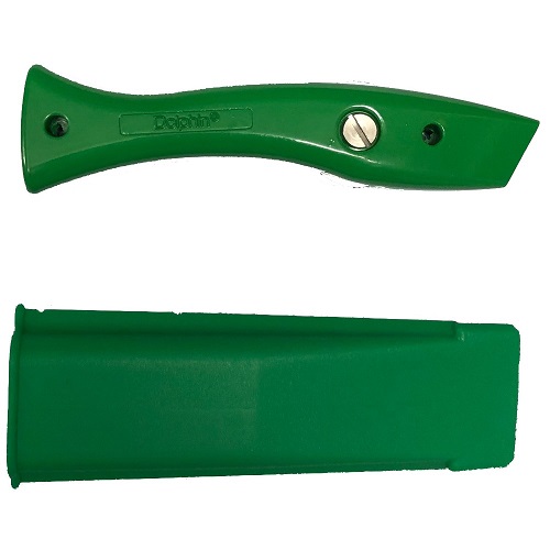 Janser Dolphin Green Trimming Knife With Holster Renew Flooring Tools