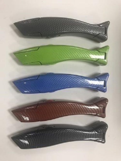 Marlin Knife Blue Graphite Effect Trimming Handle Renew Flooring Tools